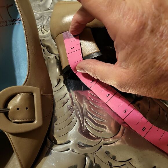 Thierry rabotin-appa pewter b made in Italy the softest buttery leather sz.35.5 - Picture 9 of 9